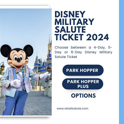 military discount tickets.